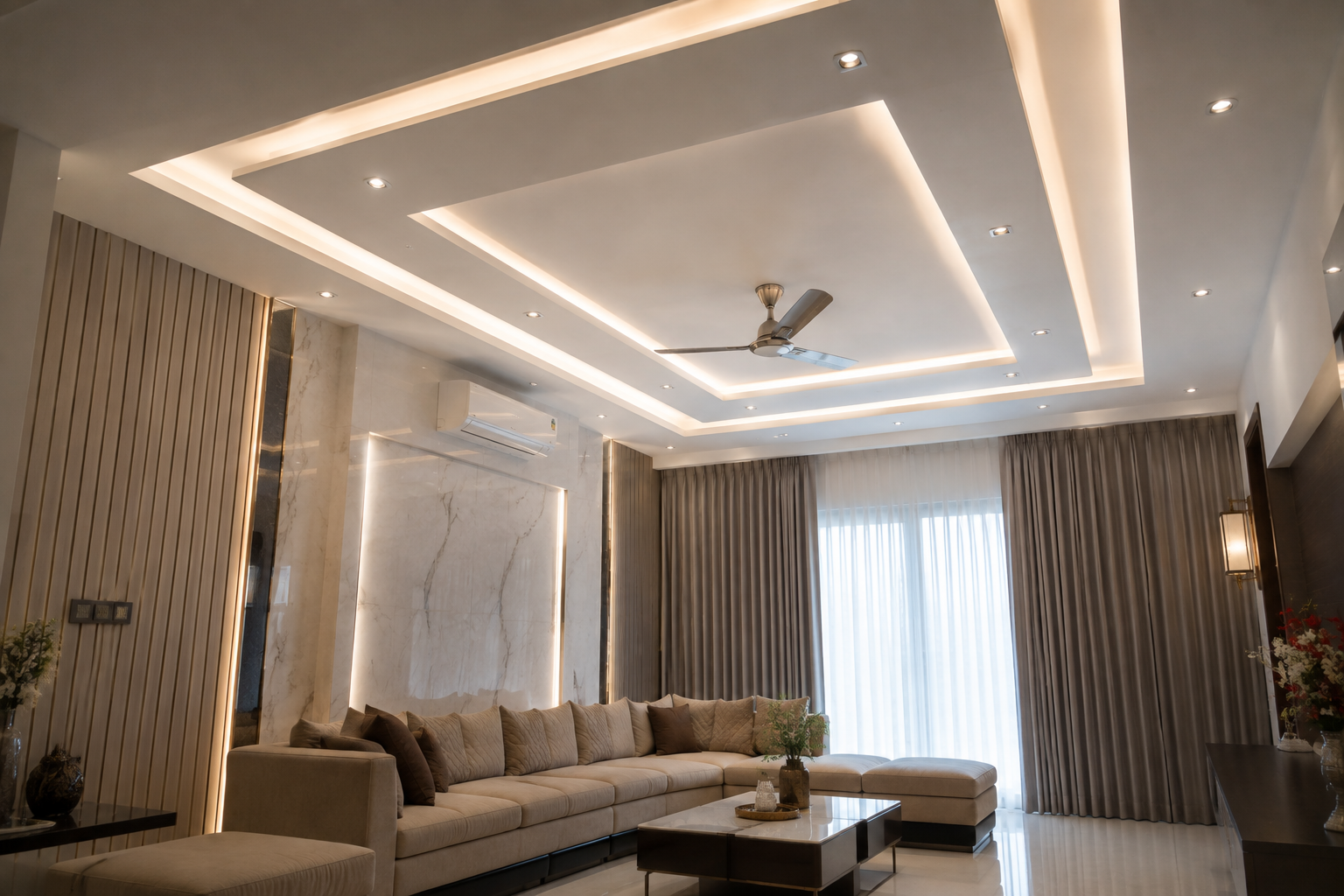 Gypsum ceiling project